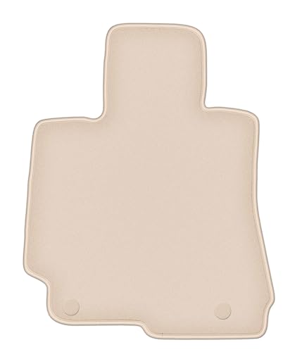 Tapis de voiture pour Mercedes W221 Classe S tapis auto conducteur beige