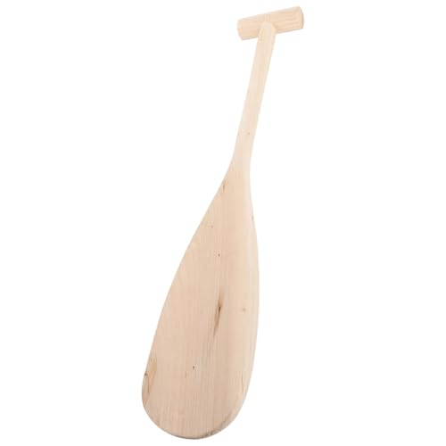 MAGICLULU Pagaie Bois pour Garçon Fille Pagaie Légère pour Bateaux et Canoës Design Confortable pour Navigation Lac et Rivière