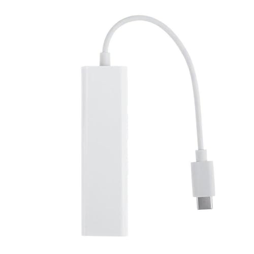 Hub USB C con Red RJ45 Ethernet Transmisión Estable USB 3.1 Tipo C para PC 6
