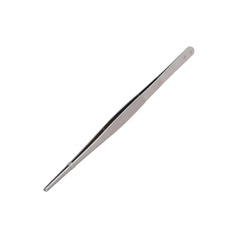 Holibanna Stainless Steel Food Clip BBQ Steak Serving Tweezers for Fishbone Handling Practical Cooking Utensil