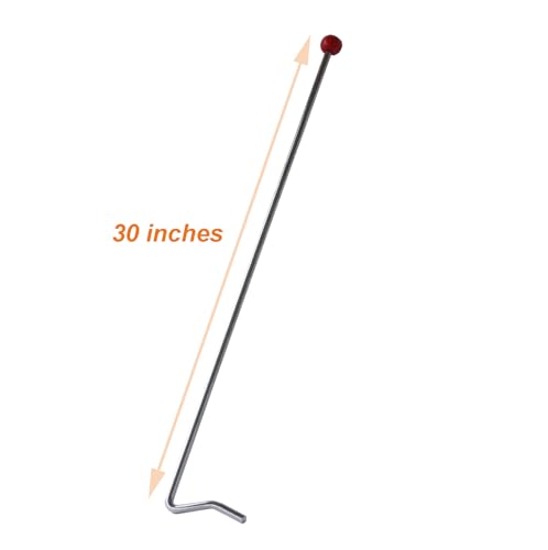 Image of 13.8 inch Steering Wheel Holder Alignment and 30 inch Brake Pedal Depressor Tool Accelerator and Clutch Pedal Four Wheel Alignment Kit Tool