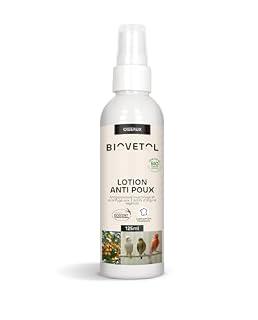 Biovetol lotion oiseaux bio 125 ml aux actifs végétaux