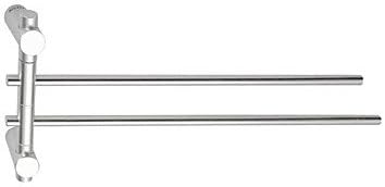 Aluminum-Magnesium Alloy 2-Arm Towel Bar