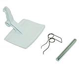 Maneta pestillo cierre puerta escotilla lavadora., Mod. 8000,8211,8212,8214., CROLLS: Mod.9815., LYNX: Mod. LT-810,812,813., SUPER SER: Mod.211., C.O.: 069637=069638=069629