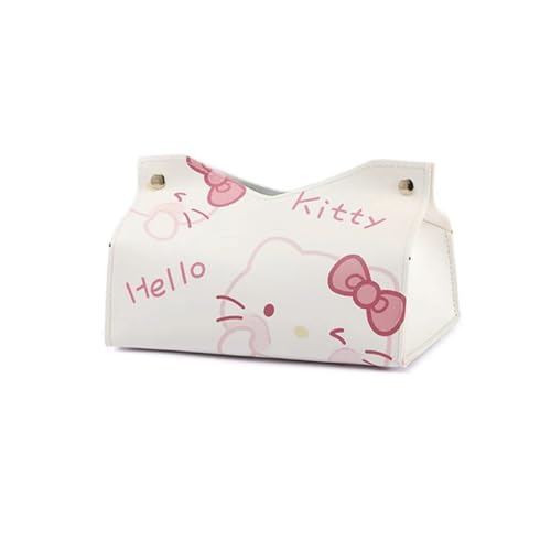 ハローキティ ティッシュケース 収納 車内用品 多機能 可愛い 漫画 ティッシュカバー ソフトパック (スタイル1)のサムネイル