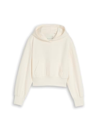 Sweatshirt Tom Tailor blanc gardenia taille 152 pour fille