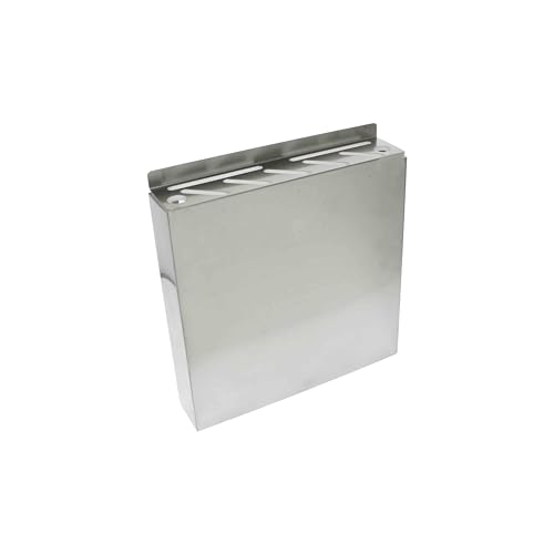 TrueCraftware- 13 x 12 x 2-1-2 Stainless Steel Knife Rack Fits Assorted Sized Knives -Multifunctional Storage Knife Holder Knife Rack Kitchen Tools Holder Knife Storage Organizer
