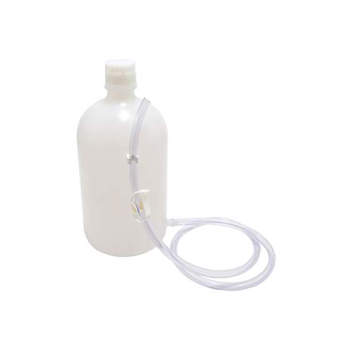 Dynalon 105674-0001 1 Gallon Heavy Duty Cylindrical Carboy with Tubing and Clamp