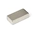Price comparison product image N42 Neodymium Magnet for Arts, Crafts, Model Making, DIY, Hobbies, Office, and Home - 40mm x 20mm x 10mm thick - 21.7kg Pull