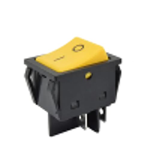 Interruptor basculante KCD4-201 detiene sobrecalentamientos con su capacidad de 30A 4