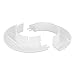 PP Plastic Cable Entry Cover for HVAC, AC, and Conduit Pipes – White Pipe Hole Cover with 40mm to 80mm Adjustable Diameter (40/50/55/60/70/80mm) – Frost & Heat Resistant(70mm)