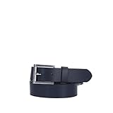 Cinturón de hombre GUESS BM7425LEA40 en cuero negro CUERO