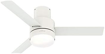 Hunter Fan Company 51334 Gilmour Ceiling Fan, 44, Matte White