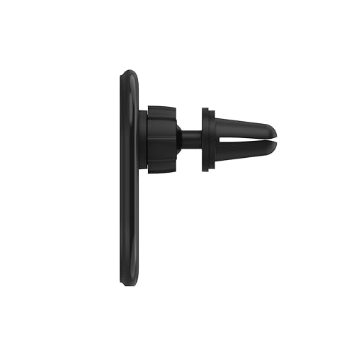 Image of Belkin MagSafe-Compatible Magnetic Wireless Car Charger 10W - Wireless Charger, Magnetic Car Vent Phone Mount for iPhone 17, iPhone 16, 15, & 14 Series, Pixel 10 (Power Supply Included) - Black