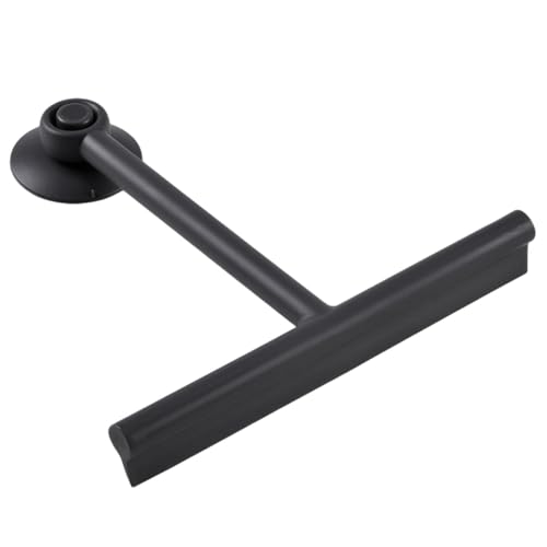 Raclette de douche pour portes de douche | Grattoir à vitres pour douche avec embout en TPE souple – Essuie-glace miroir, raclette de salle de bain pour douche, raclette polyvalente à ventouse et pour