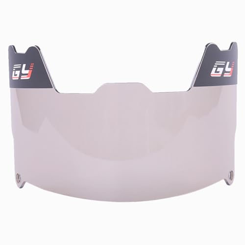 GY Football Visor Football Helmet Visor for Youth as Well as Adult Football Helmets Visor - Easy to Install（Smoke Colour）