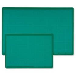 Linex LXKHCM3045 - Placa de corte (antideslizante, autorreparadora, 3 capas, cuadrícula en la parte delantera de 1 mm, A3)