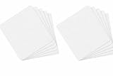 Antirutsch Pads Selbstklebend, 10x10 cm, Extra Stark, rutschfest, für Treppen, Leiter, Werkstatt, Garage, Heim und Gewerbe (Weiß)