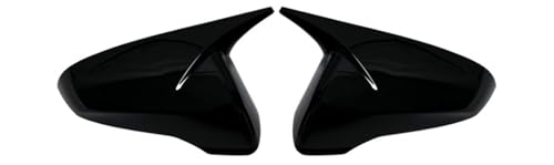 Coque de rétroviseur pour Hyundai Veloster 2019-2023 noir brillant