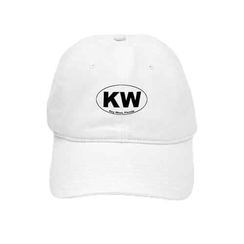 CafePress KW (Key West) Cap Unique Adjustable Baseball Hat