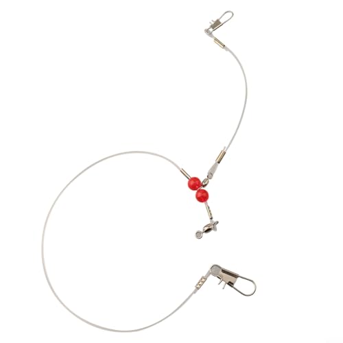 Kit de Aparejos de Pesca con 6 Líderes Monofilamento y Giratorios miniatura 1