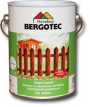 Bergotec Zaun-lasur, Dunkelbraun, 10 L