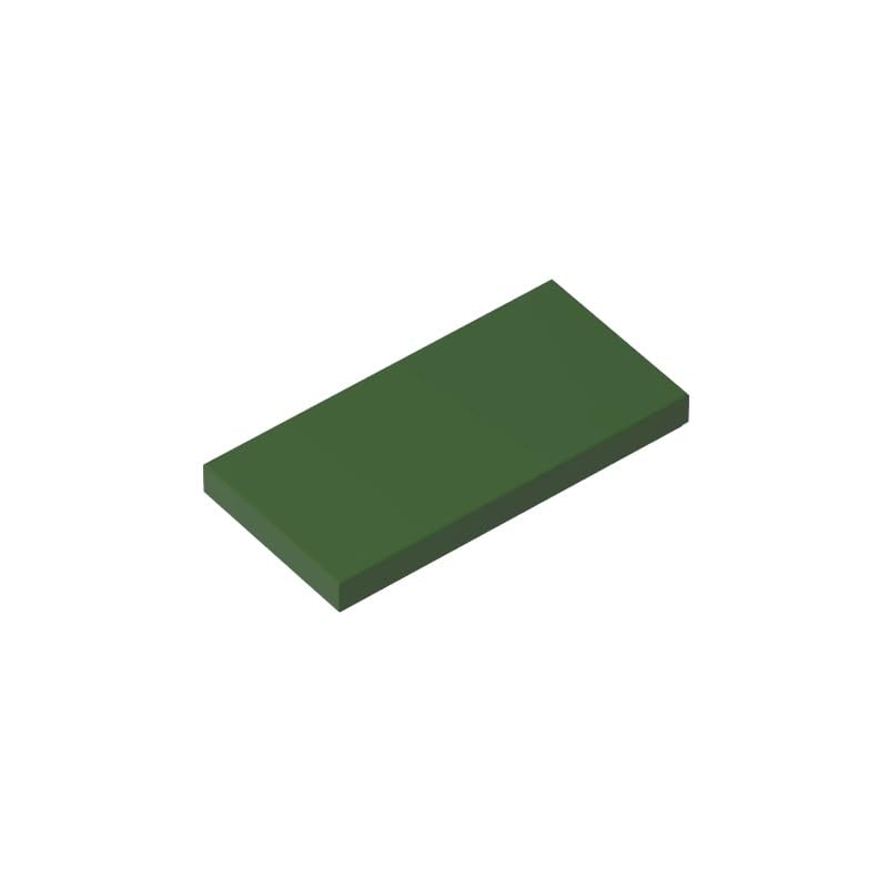 XYEIUGO Gobricks 87079 Foundation Plate Tile 2x4 with Groove 50 Pieces GDS-614 Building Blocks Color:Tarmac