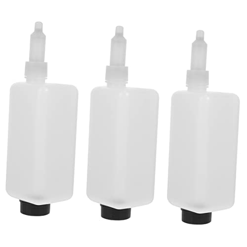 OUNONA 3Juego Botella Jabón de Cocina de Accesorios para Dispensadores de Jabón de Hotel Cabezas de Goma Reemplazo de Instalar