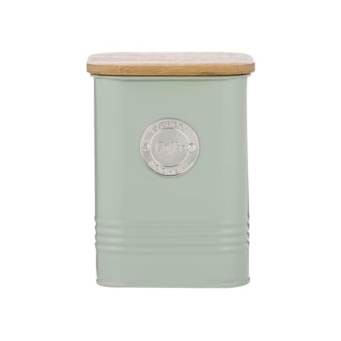 Typhoon Living Squircle Coffee Canister 1.3 Litre Mint Green Cover