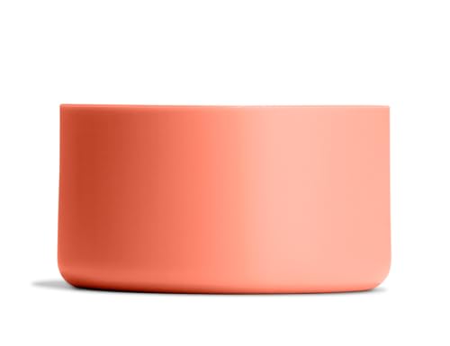 Image of Hydro Flask Bottle Boot - Bottom Protector Sleeve - Silicone Water Bottle Accessory Medium Nectar Orange