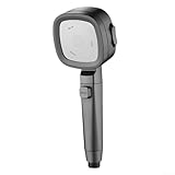 Innovador dispositivo de pulverización: con un innovador dispositivo de pulverización, este cabezal de ducha ofrece un potente lavado y una descontaminación rápida. No más agacharse o luchar con las tareas de limpieza. Disfruta de una experiencia de ducha más eficiente y sin esfuerzo.
