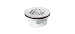Oatey 42099 101 PNC PVC NO-CALK Shower Drain with Stainless Steel Strainer, 2-Inch
