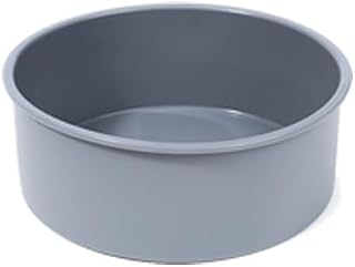 silicone Round Cake Pans, 8 Inch Non-Stick Cake Mold Baking Tins for Cake Pancakes,Grey
