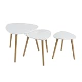mesas auxiliar nido Medidas: 60x60x51 cm - 48x48x46 cm - 40x40x42 cm.