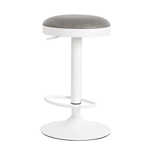 Taburetes Altos de Cocina con Respaldo Blanco Marca SHQ