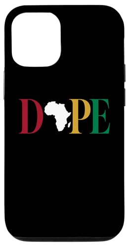 DOPE Africa Map Juneteenth Black Pride Celebration �X�}�z�P�[�X iPhone 12/12 Pro �p