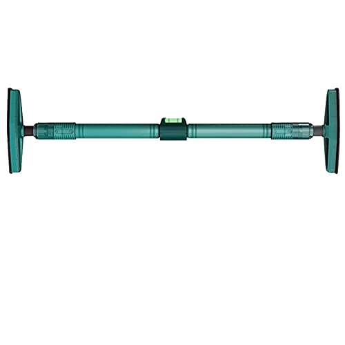 懸垂バー ドアフレーム懸垂バー、125-140cm調節可能なスチール製水平バー、ネジ不要のフィットネスポール、ホームオフィス寮用、耐荷重250kg