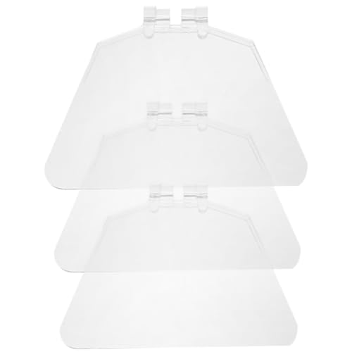 Balacoo 3pcs Eye Shield for Bench Grinder Plastic Safety Guard Eye Guards for Grinder Bench Parts Diy Tool Accessories