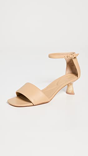 Vince Womens Women's Pepa Kitten Heel Dress Sandal Heeled, Blonde Beige Leather, 8.5 #TOP1