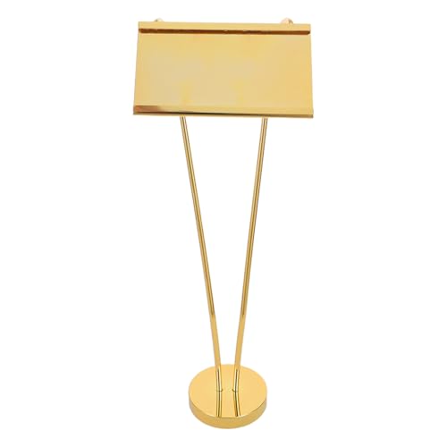 ARTIBETTER Espositore da Tavolo Porta Menù in Acciaio Inox 25 CM a Forma di Cuore Mini Supporto per Piatti Decorativo Multifunzionale Porta Cartelli per Buffet Ristorante e Segnaposto