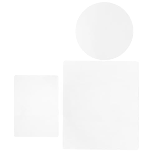 Plaques de gel réutilisables transparentes pour impression précise 3pcs