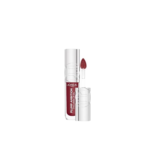 L'Oréal Paris Plump Ambition - Aceite Labial voluminizador con Ácido Hialurónico - 24H de hidratación* - Berry Jolie