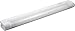 GE Slim Line 14 Inch Fluorescent Under Cabinet Light Fixture, Plug In, Linkable, Warm White, Plastic Housing, Slim Design, 5 Foot Cord, Perfect for Kitchen, Office, Garage, Workbench and more, 10168