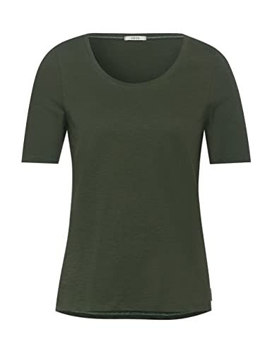 Cecil 317507 T-Shirt, Utility Olive, L Donna