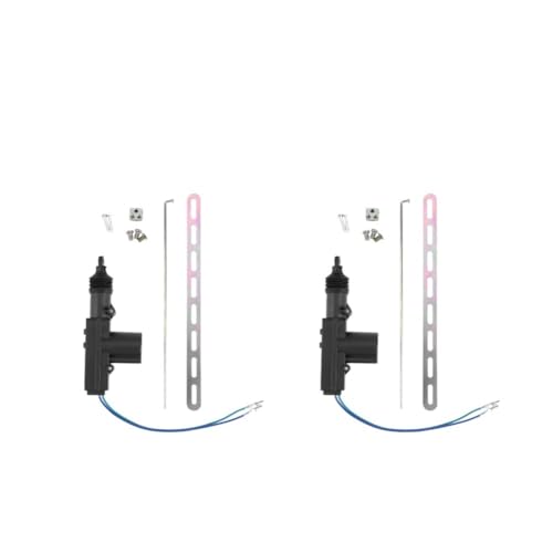 Kit motor cerradura central eléctrica y actuador de bloqueo para puertas de coche universales