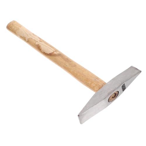 Angoily 1pc Wood Handle Welding Hammer Slag Hammer for Home Outdoor and Auto Repairs Multi-functional Tool for Construction and Maintenance