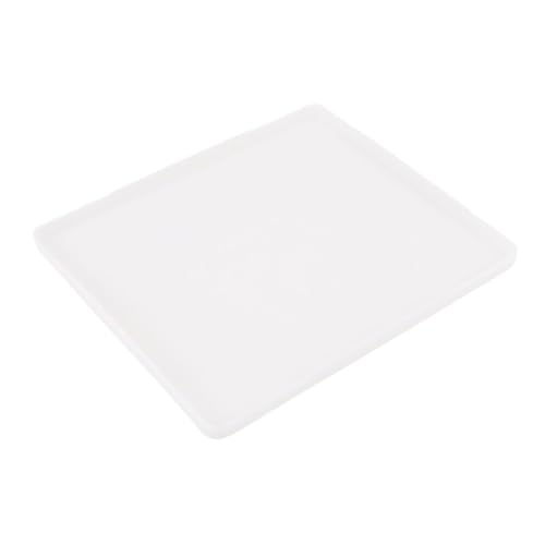 Plano de cubierta protector de plato blanco mini y portátil para ciclismo 5
