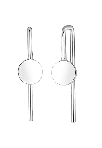 Bague cercle géo Elli filigrane rond argent 925 anti-allergie