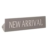 Homoyoyo Metall schild Neuankunft Display schild mit Einfacher Befestigung Auffällige Farben für Ladenwerbung Praktisches Werbeschild zur Kundenansprache