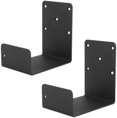 BGTLGIO Heavy Duty Mantel Brackets,Fireplace Shelf Brackets,U-Shaped Beam-Style Mantel Support(2 Packs).